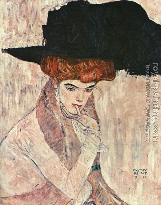 Gustav Klimt : The Black Feather Hat